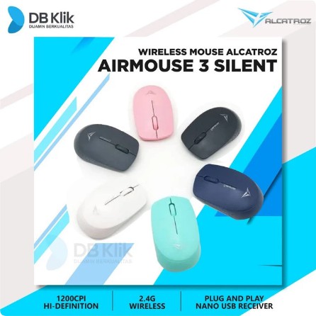 Mouse Wireless Alcatoz AirMouse 3 SILENT &quot; Alcatroz Air Mouse3 SILENT &quot;