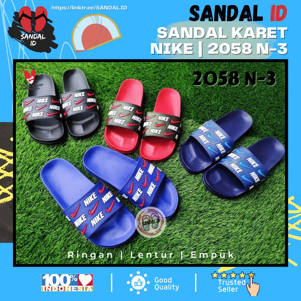 Sandal Pria Slide Selop Kokop Keren 2058 N-3