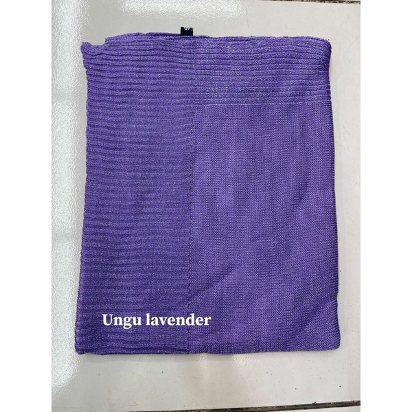PASHMINA RAJUT GLITER / PASHMINA RAJUT PENGANTIN / PASHMINA PREMIUM-Lavender