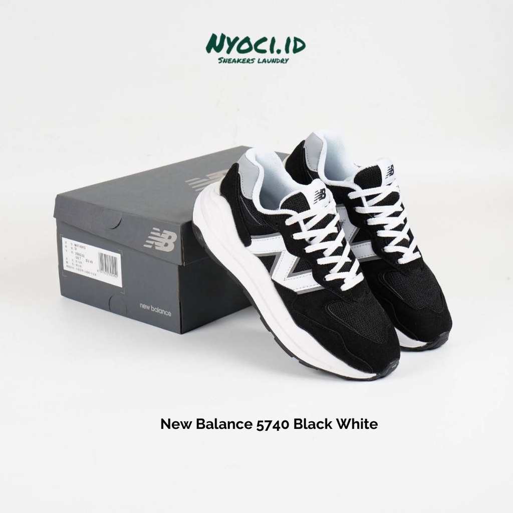 New Balance 5740 Black White