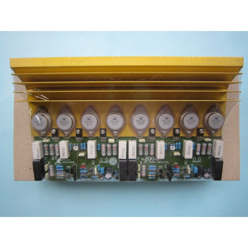 Kit Power Amplifier ETI Stereo
