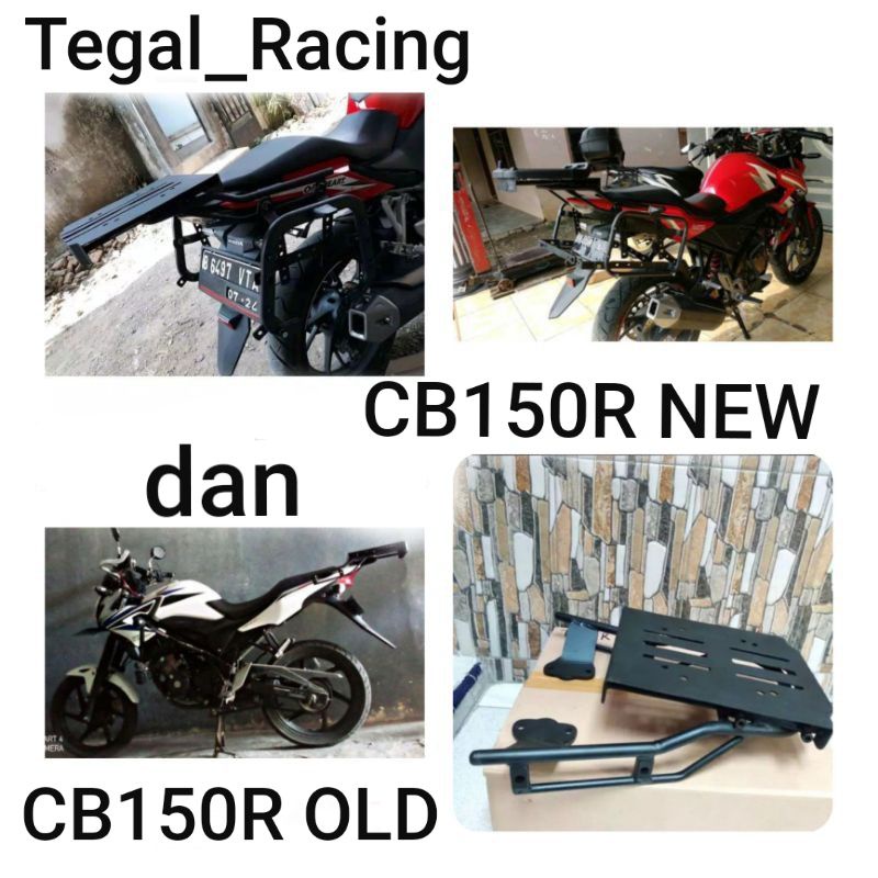 Bracket Top Box CB150R OLD dan CB150R NEW model geser, Breket BOX model geser All CB150R OLD dan CB1