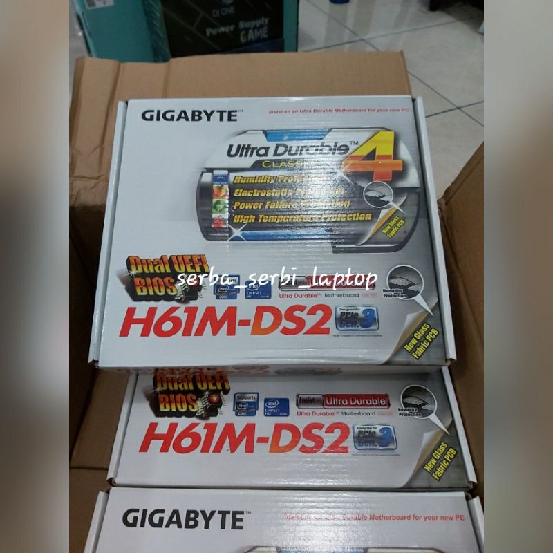 Mainboard gigabyte lga1155 H61M-DS2