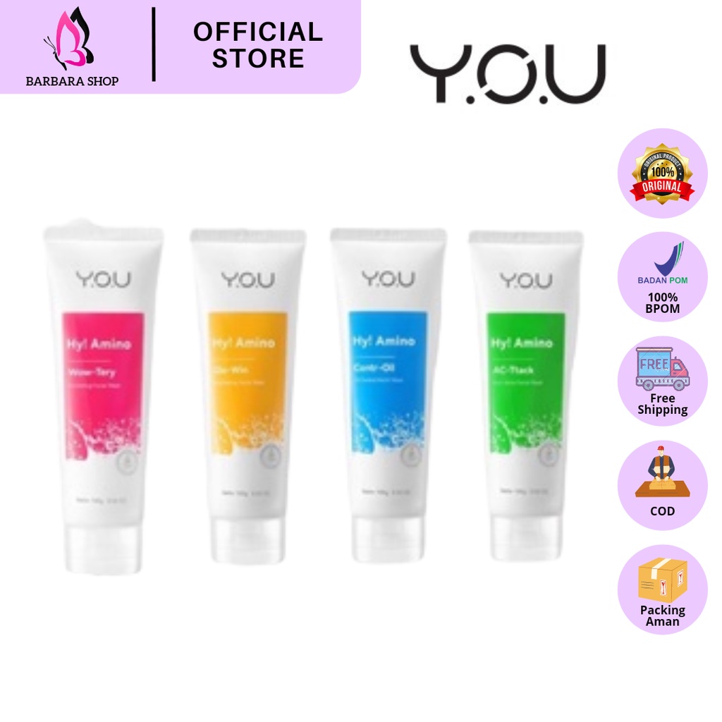 YOU Hy Amino Facial Wash Sabun Cuci Muka