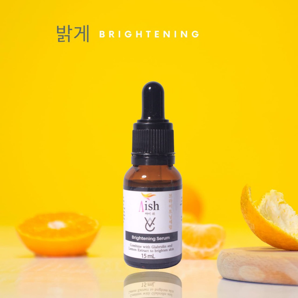 SERUM AISH KOREAN BEAUTY AISH SERUM VIT-C BRIGHTENING ORIGINAL 100% BPOM ASLI