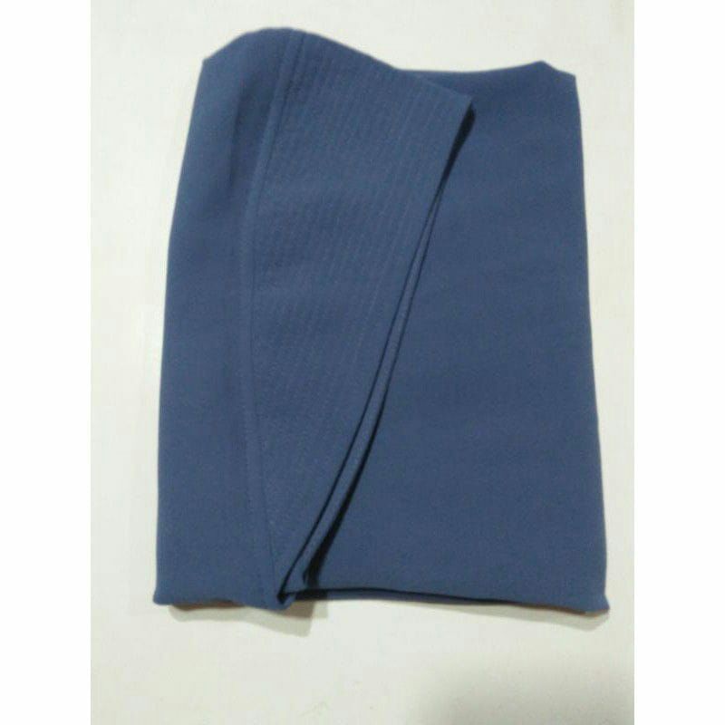 KHIMAR INSTAN MINI LANCIP/HIJAB LANCIP MINI INSTAN/KERUDUNG LANCIP-Biru denim