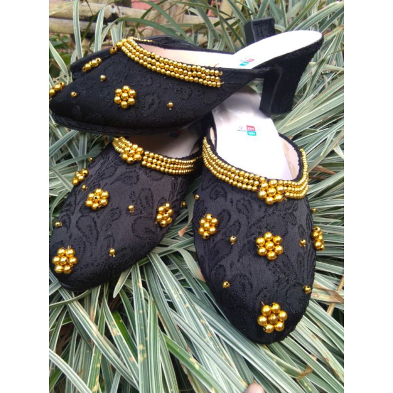 SEPATU PENGANTIN SEPASANG HITAM