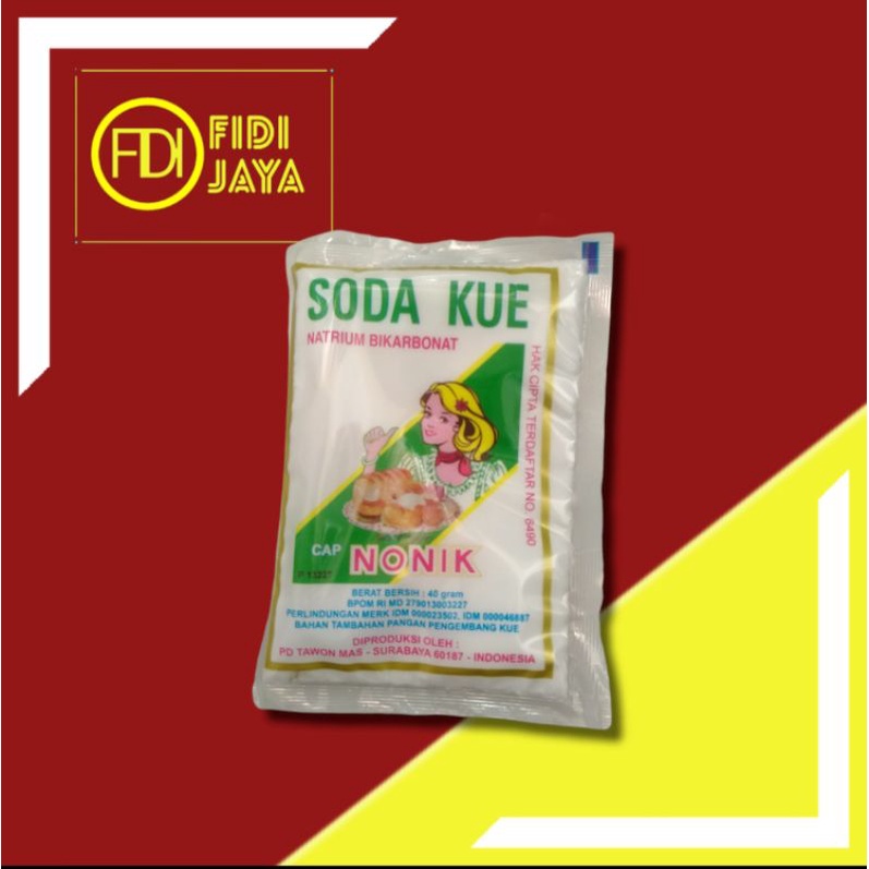 

SODA KUE NATRIUM BIKARBONAT NONIK 40 GRAM