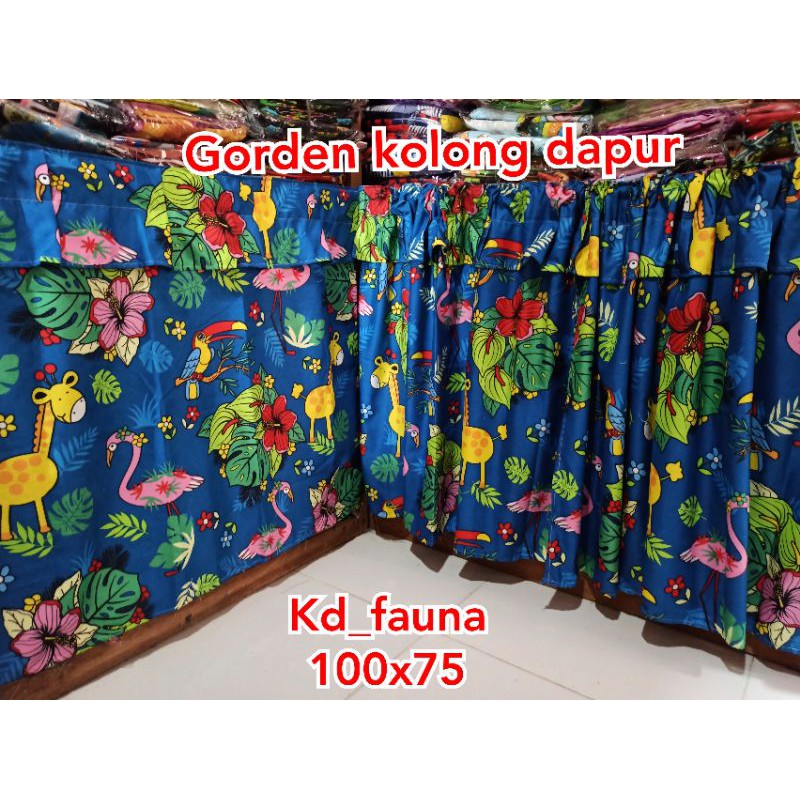 Gorden kolong dapur gorden homemade