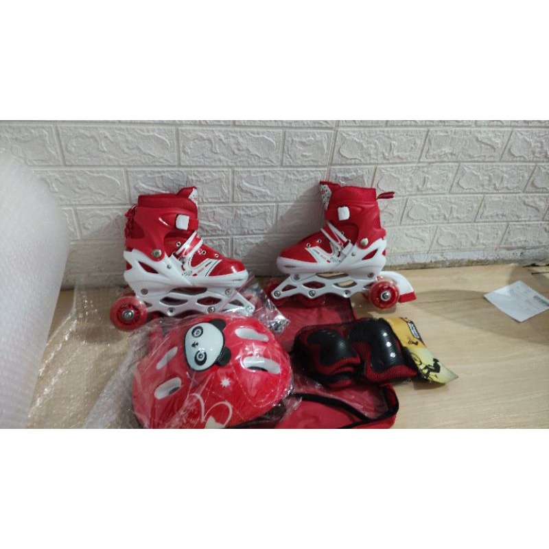 PROMO Sepatu Roda / inline skate ( Bisa Set Model BAJAJ ) / Langsung Diorder Barang READY STOK