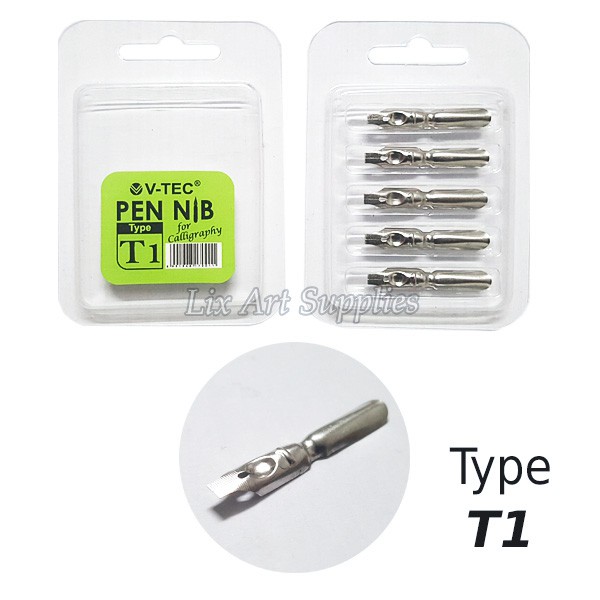 

V-Tec Comic & Caligraphy Pen Nibs Type T