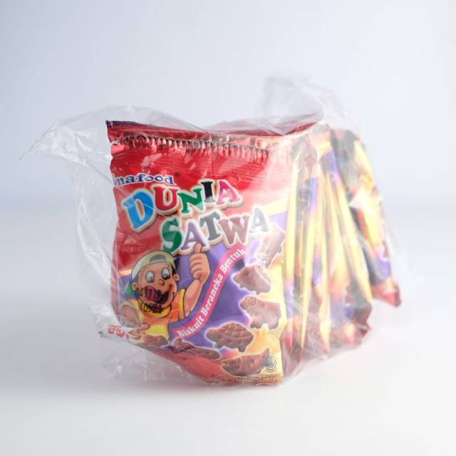 

Biskuit Inafood Dunia Satwa Pack (10pcs x 17gram)