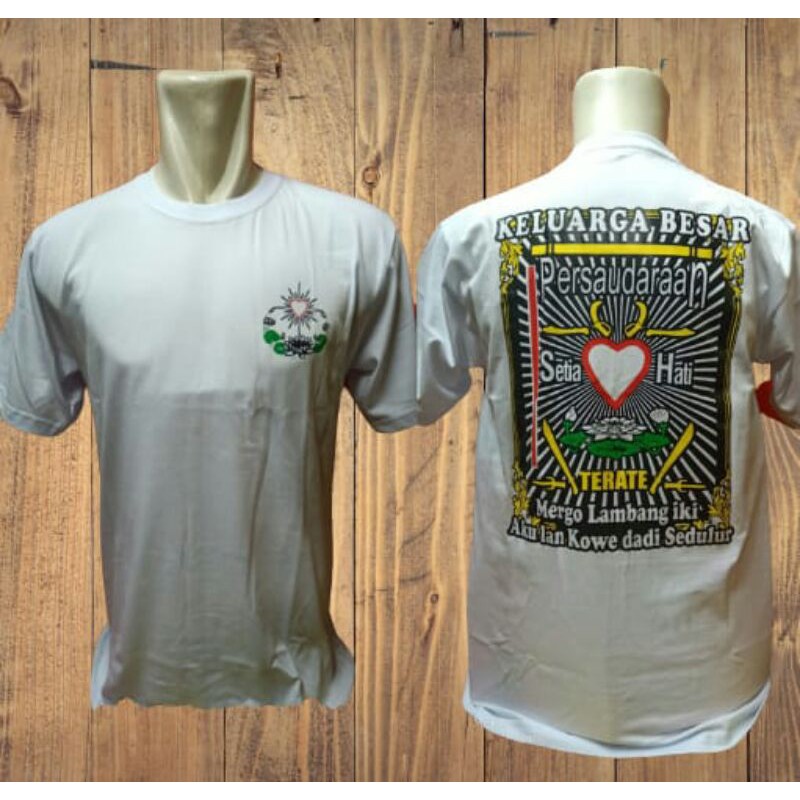 Kaos Distro PSHT Keluarga Besar | Kaos PSHT Plastisol