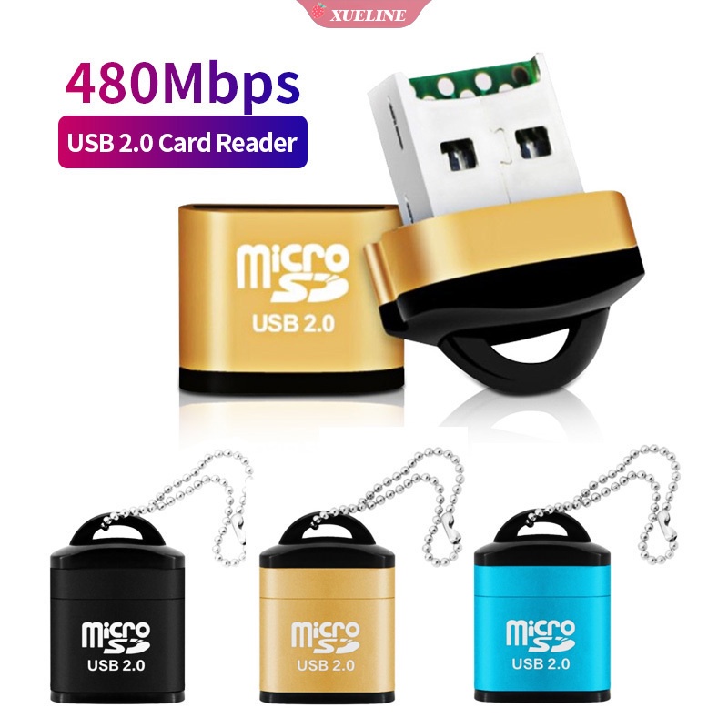 Card Reader USB 2.0 Kecepatan Tinggi Untuk Laptop