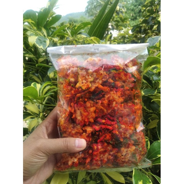 

seblak bintang pedas khas dengan cabe asli