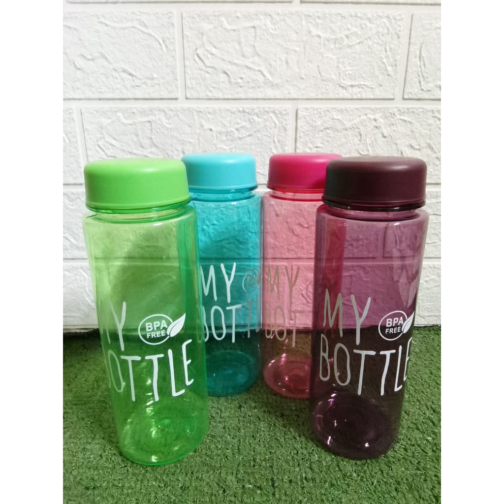 Botol minum anak mybottle warna tanpa pouch -botol infuse water 500ml