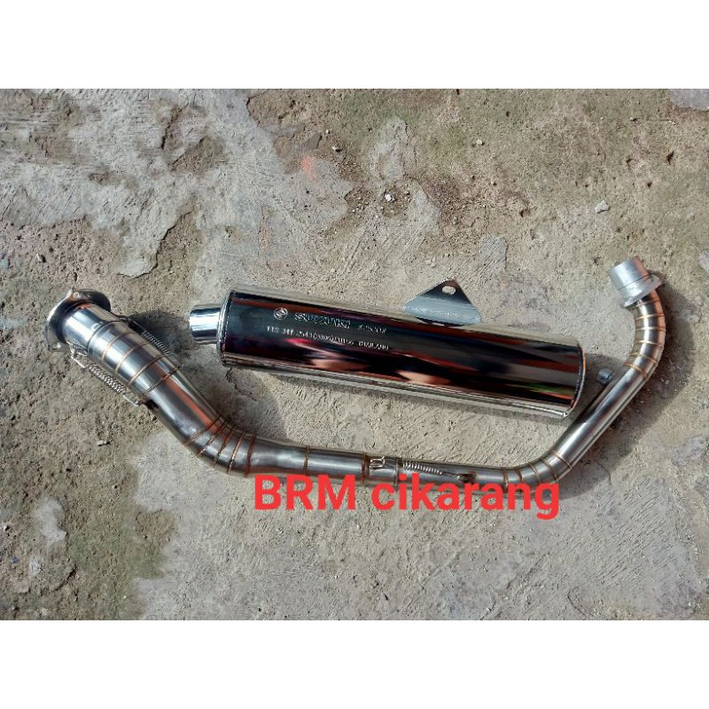 Knalpot stria CBU Thailand pnp Honda sonic