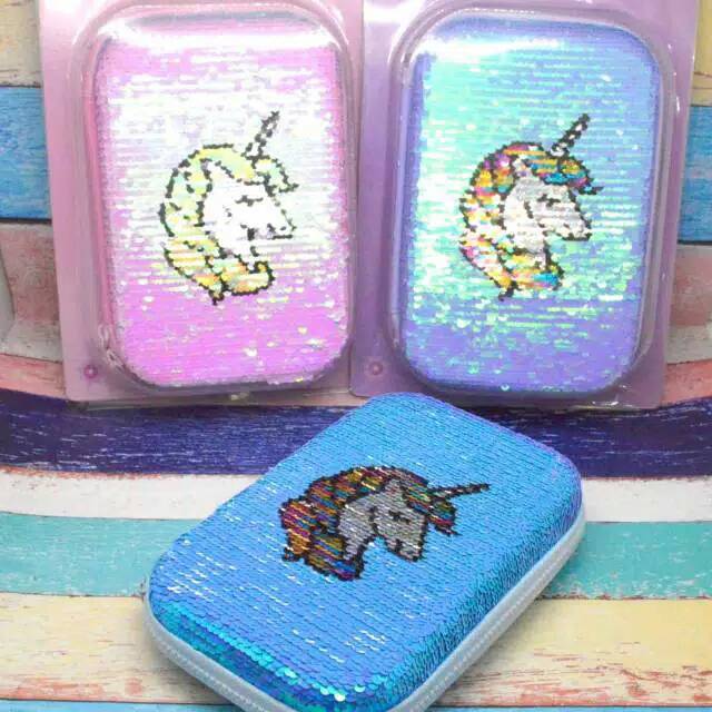 

KOTAK PENSIL SEQUIN UNICORN HARD CASE BESAR KODE 6520 F1