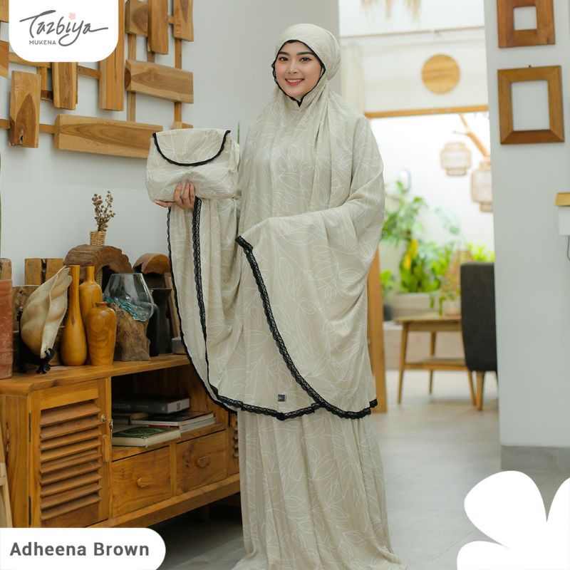 Mukena Tazbiya Allover Adheena Series Allsize