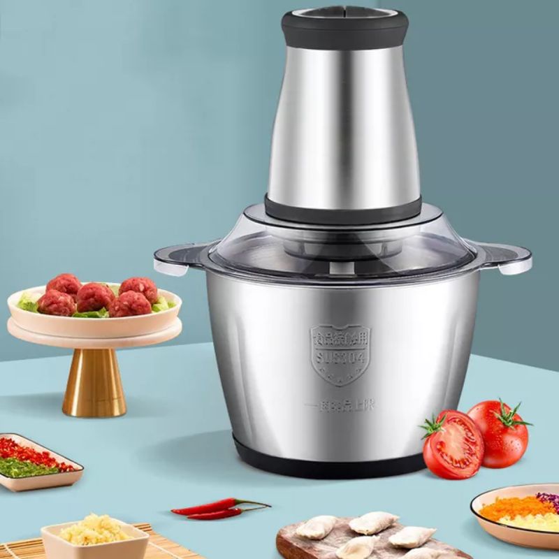 [COD] BLENDER DAGING  CHOOPER MEAT GRINDER - PENGGILING DAGING STAINLESS STEEL