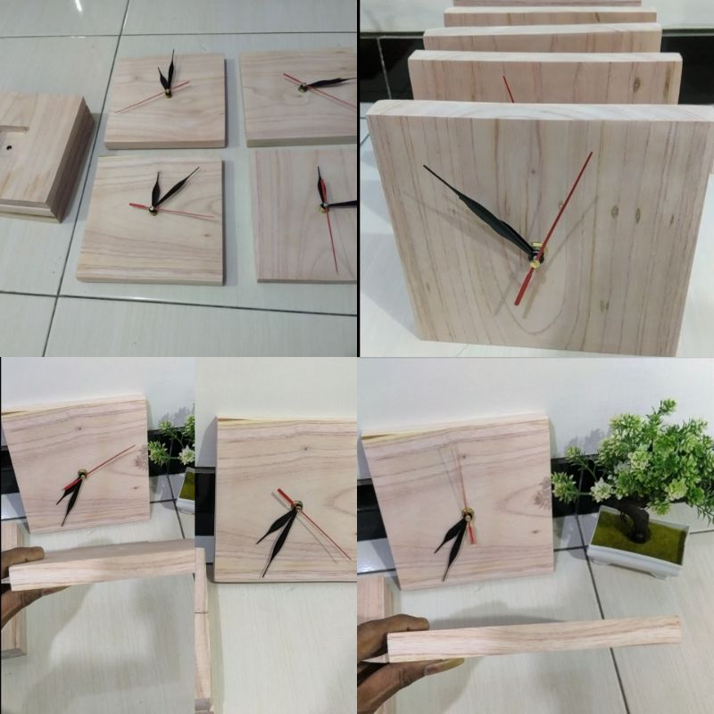 Hiasan Dinding Jam Kayu / Jam Dinding Kayu