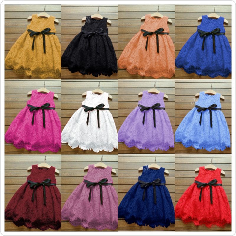 dress liesel kids DRESS BRUKAT ANAK DRESS ANAK BRUKAT DRESS ANAK PEREMPUAN DRESS TUTU dress putih