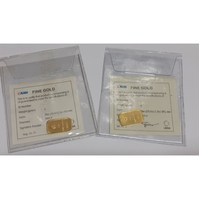 Logam Mulia ANTAM Retro 5 gram Portrait