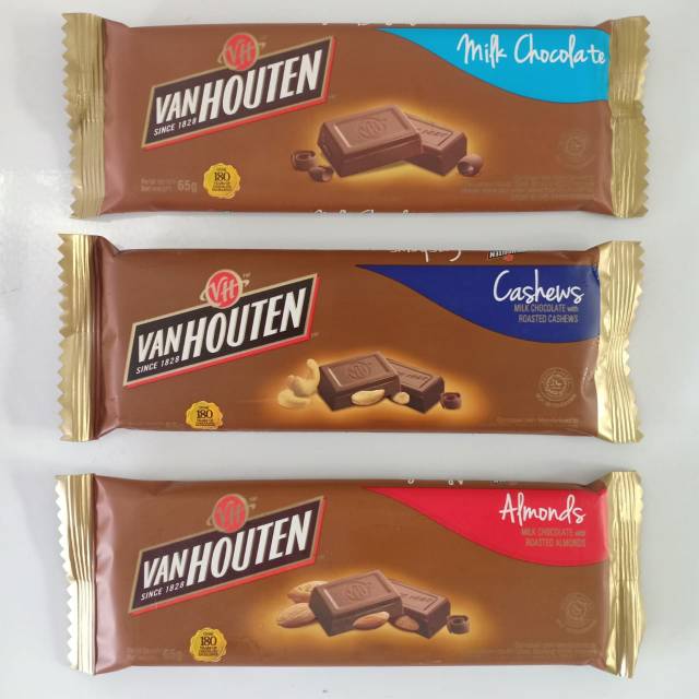 

Coklat VH Almonds,cashews,milk chocolate