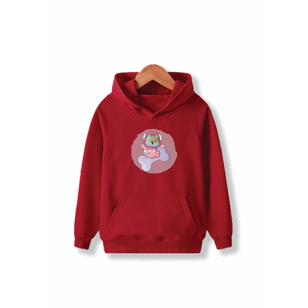 Hoodie Space Dog Sweater Pakaian  Anak M - XXL