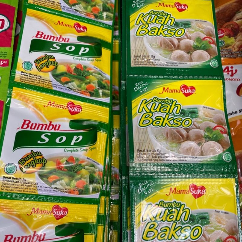 Jual Mamasuka Kuah Bakso Sop Renceng Isi 12 Sachet Indonesia Shopee