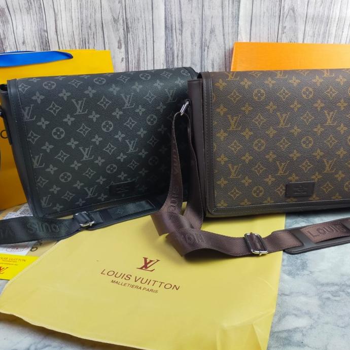 TAS SELEMPANG LV PRIA/TAS BAHU LV LOUIS VUITTON MESSENGER BAG