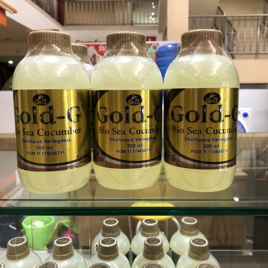 Paket 3 Botol  Gold G 500 ml free Maskker