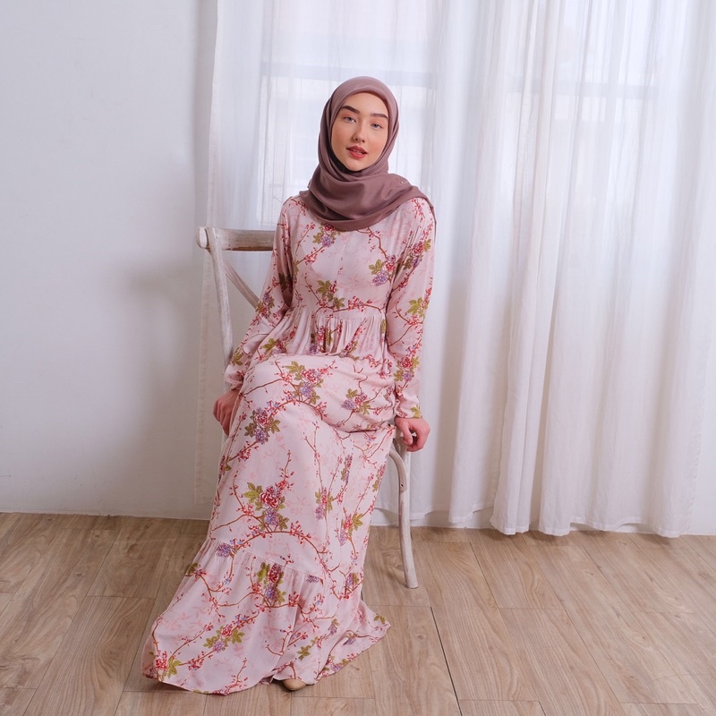 MAWAR DRESS by hawacorner HOMEDRESS RAYON