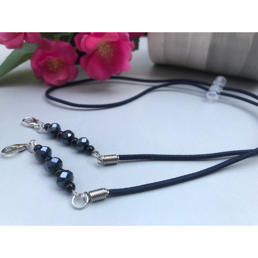 Kalung Masker - Kalung Masker Hijab 2in1 - Strap Masker 2in1 - Necklace