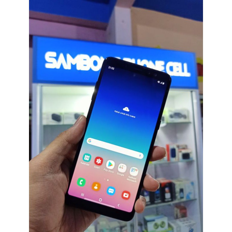SAMSUNG A8 PLUS 2018 6/64GB SECOND/BEKAS