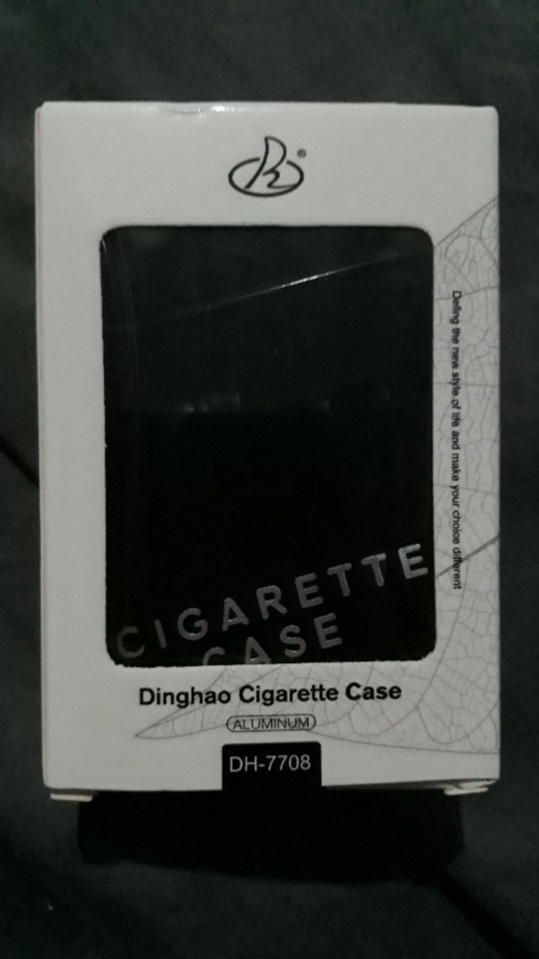 Kotak Penyimpanan Rokok Bahan Aluminium