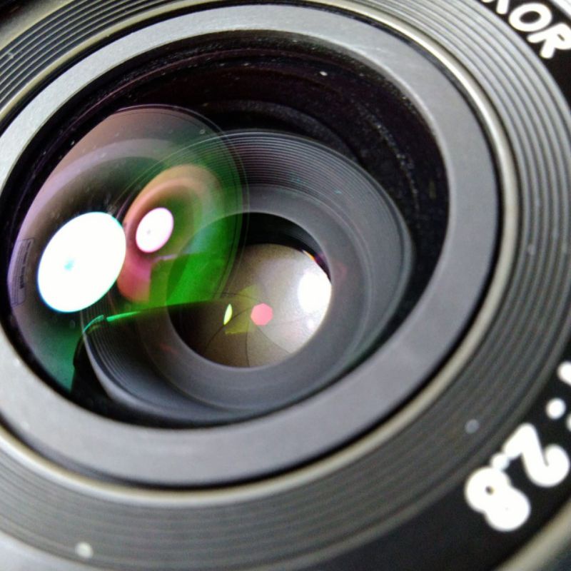 lensa nikon 35mm f2.8 ai mulus seperti baru jadul vintage antik lawas kuno rare langka klasik