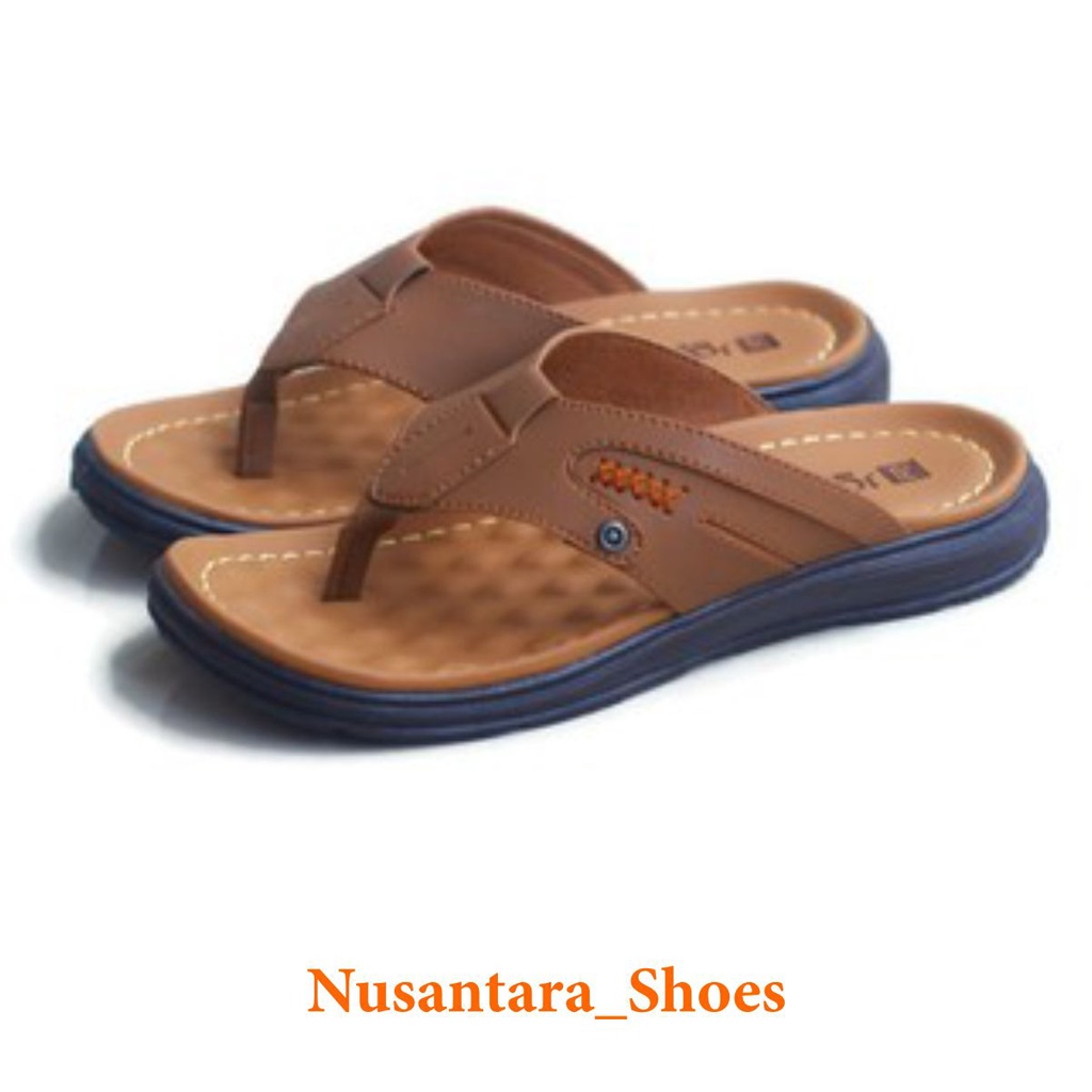 SANDAL PRIA / SANDAL JEPIT / SANDAL KULIT PRIA / SANDAL / SEPATU / 100% KULIT GOOD COMFORT S28