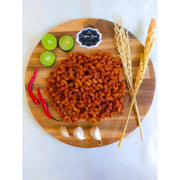 

{PROMO BUY 1 GET 1} 250gram Makaroni Pedas Nagihin Snack