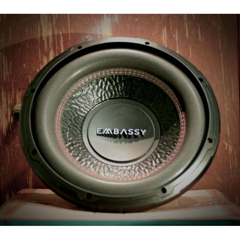 subwoofer pasif embassy 12340 12inch doublecoil triple magnet