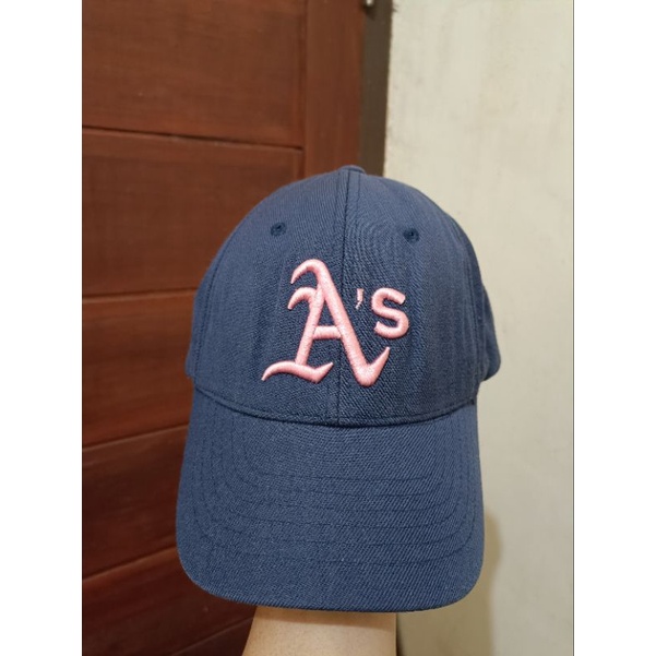 Topi Caps MLB Logo A's // MLB Oakland Athletics // MLB A's Original stelan