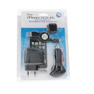 Adaptor Blackberry / iPhone 3in1