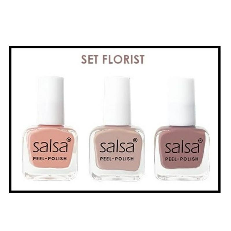 SALSA Nail Polish Peel Off | Kutek 1 Set