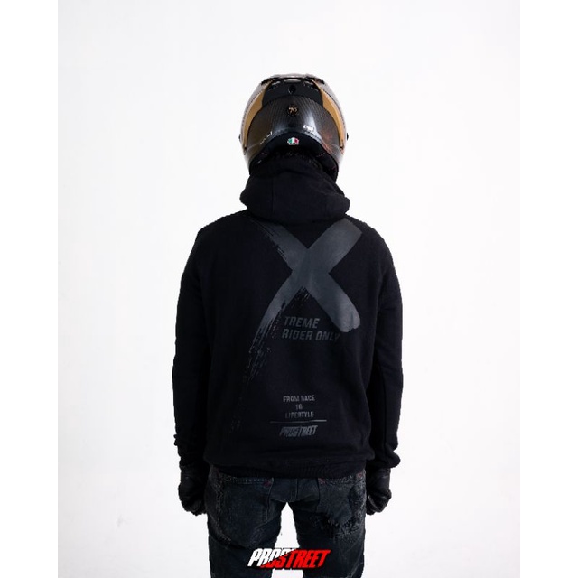 HOODIE | PROSTREET | BLACK EDITION | NEW | ORIGINAL - Hitam, M