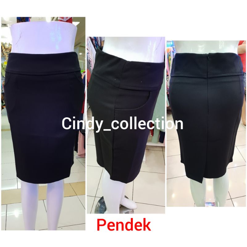 RB1 Rok Span Kerja Bahan Formal Kantor Rok Span Pendek Rok Span Panjang Rok Span Hitam Rok Formal