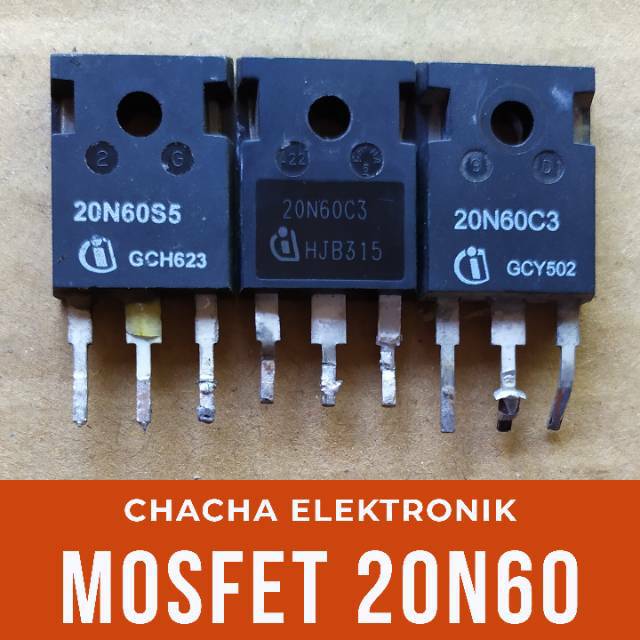 MOSFET 20N60 ORIGINAL 20N60C3 20N60S5