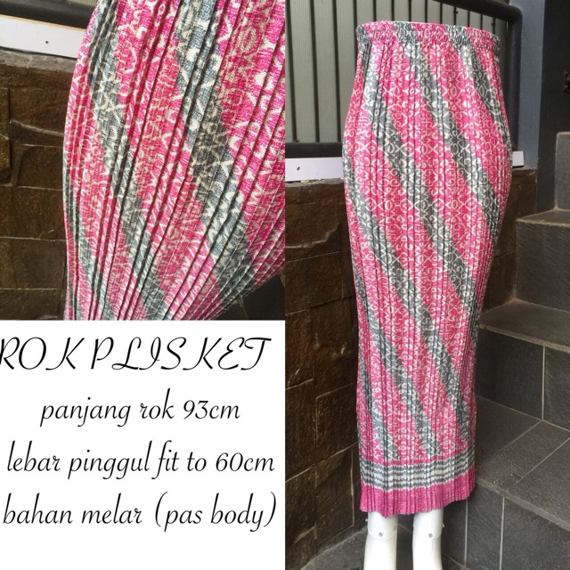 ROK PLISKET/ROK KONDANGAN /ROK BATIK