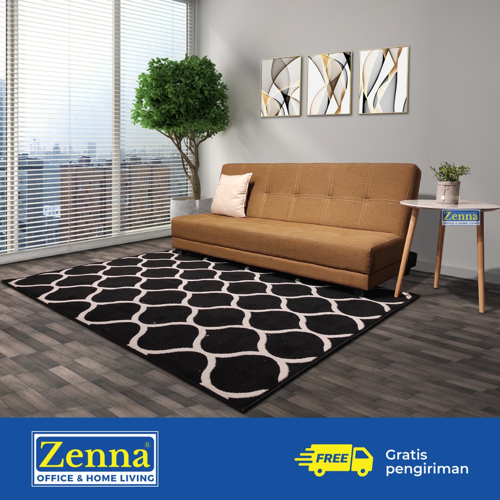Zenna Sofa Bed Bony / Sofa Tempat Tidur / Sofa Lipat / Sofabed
