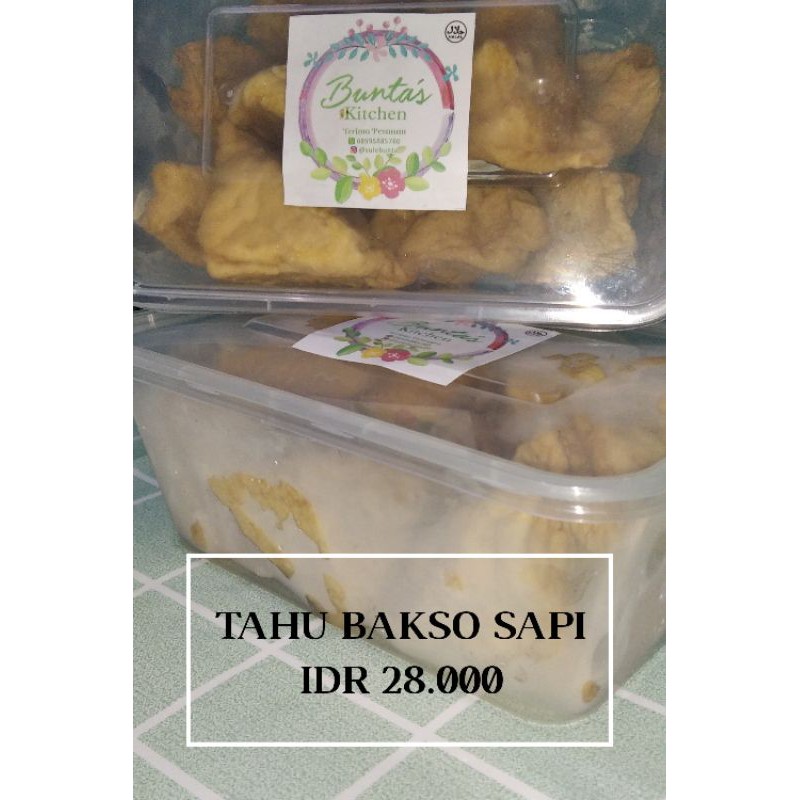 

Tahu Bakso Sapi Frozen