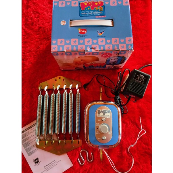 AYUNAN LISTRIK POPO MUSIK+LAMPU